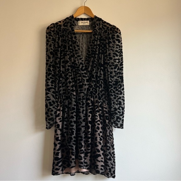 Zadig & Voltaire D Reveal Dress in Noir - Picture 4 of 16